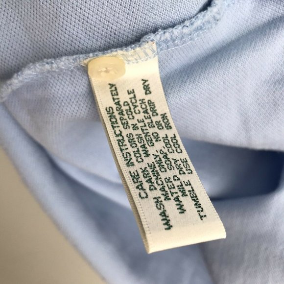 Master's Collection Blue Short Sleeve Polo Augusta - Picture 5 of 5